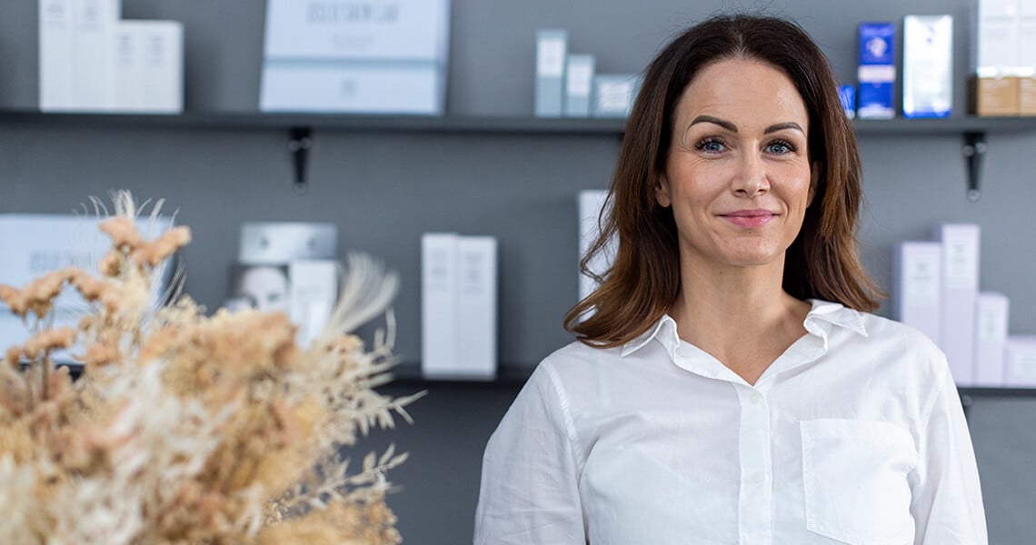 Michelle Ottendal, experte en soins de la peau